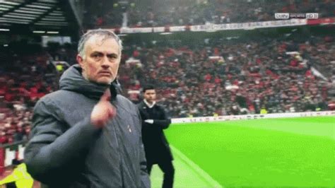 jose mourinho shush gif